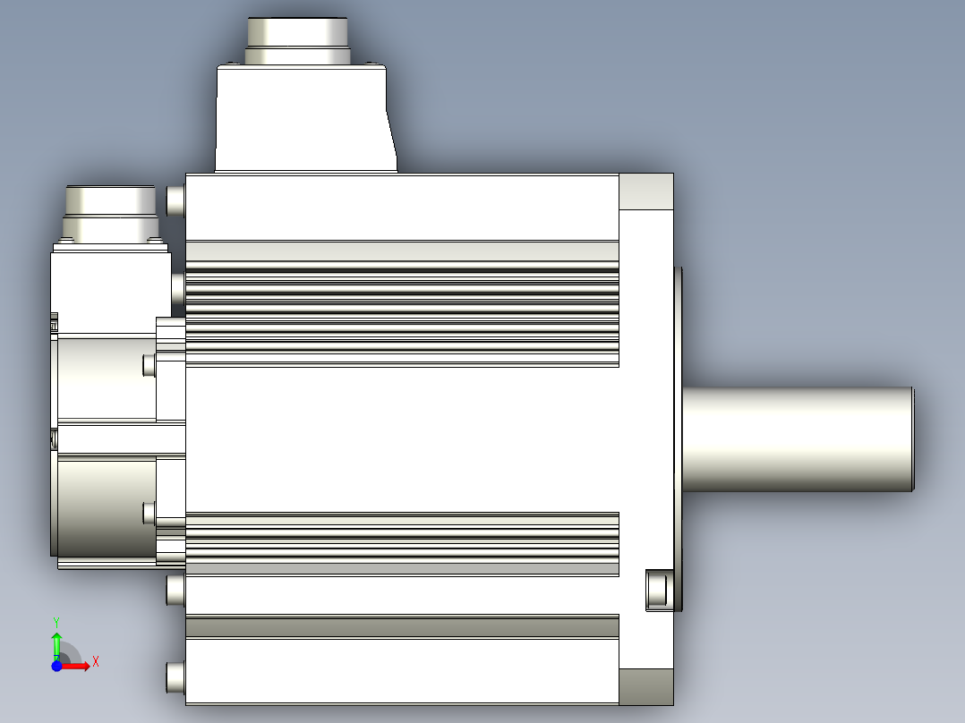 松下电机-MATSUSHITA_MHMF502L1C62JL10前视图