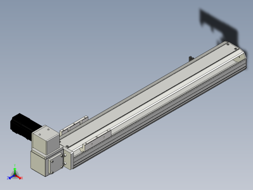 Toyo东佑达直线模组-ETB10-500-RU-C4反正等轴测缩略图