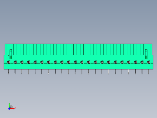 DEGSON 2EDG 系列 5.0mm 可插拔接线端子组-2EDGB-5.0-22P-14-00AH前视缩略图