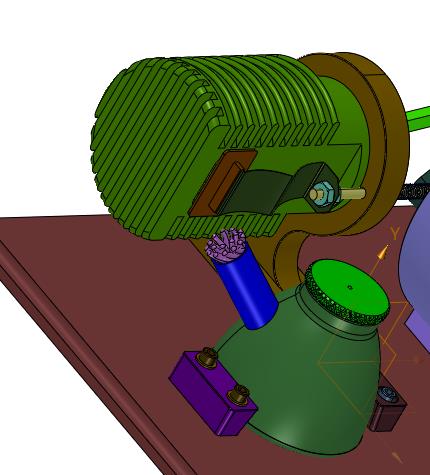 外燃机微型发电机引擎