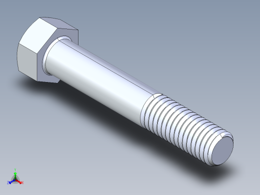 UNC 六角螺栓-Hex Bolt 0.500-13 x 3
