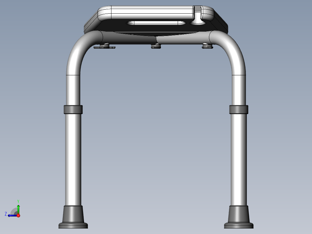 伸缩座椅右视图