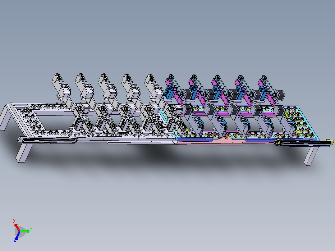 全自动多头高效点胶组装机