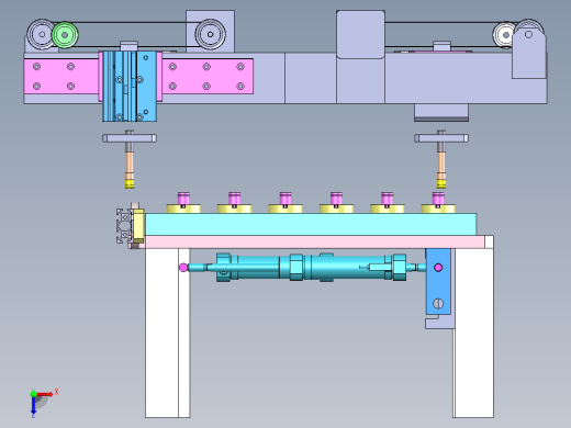 全自动多头高效点胶组装机俯视缩略图