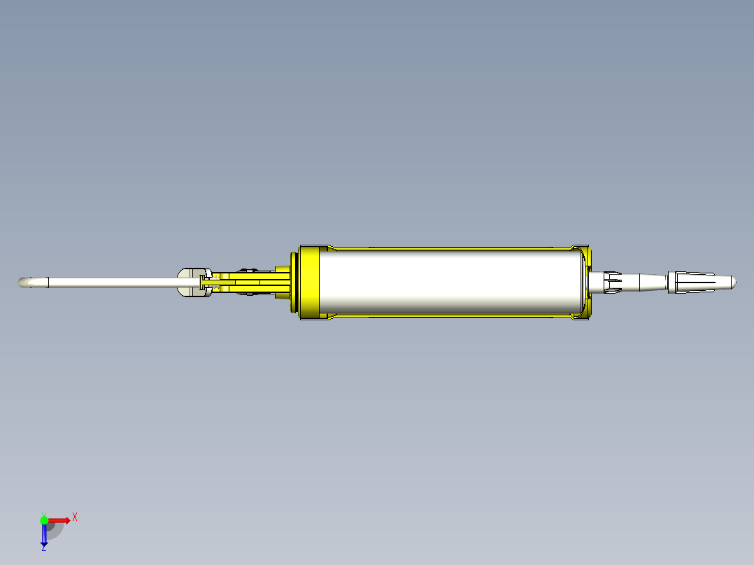 手动打胶枪俯视图