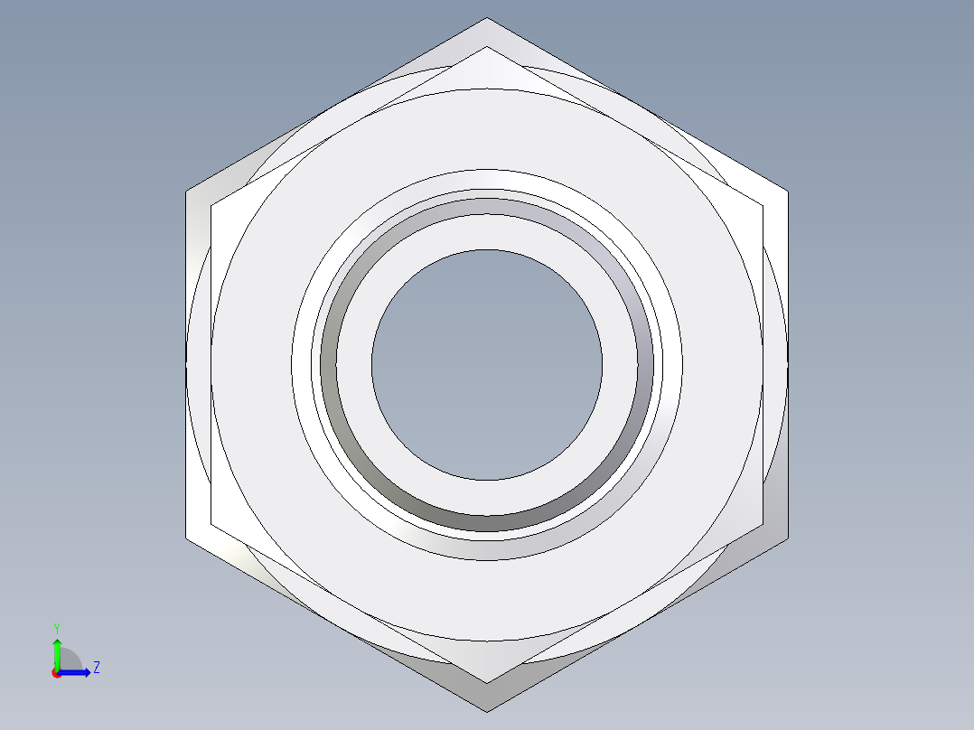 卡套式工业通用硬管接头EO_Male_Stud_connector_GE42LR1CF左视图