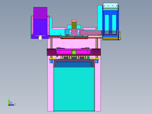 环形电子绕线机左视缩略图