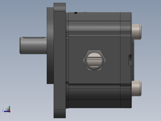 液压泵右视缩略图