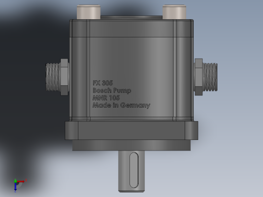 液压泵俯视缩略图