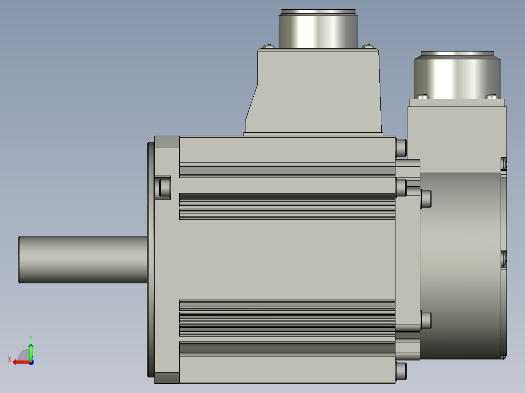 400W MSME伺服马达后视图