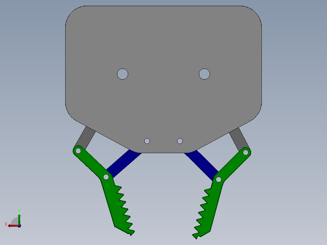 机械爪 3D图纸 (91)后视图