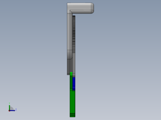 机械爪 3D图纸 (91)左视缩略图
