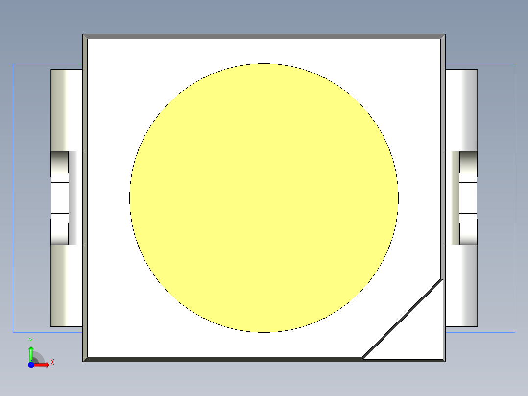 光电元件封装-LED-3528-generic前视图