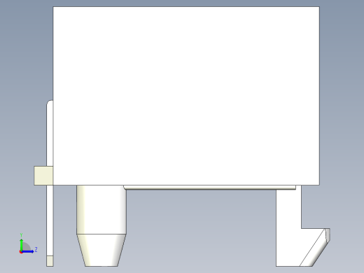 4针Molex连接器左视缩略图