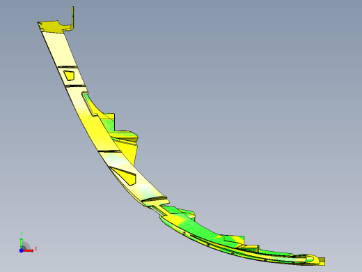 已经量产的车灯配件模具前视缩略图