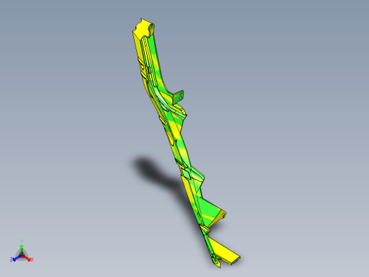 已经量产的车灯配件模具正等轴测缩略图