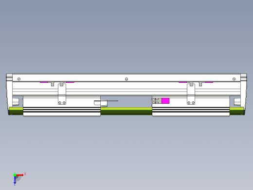 威洛博VL系列3d模型模组2VL22H2Y-S100俯视缩略图