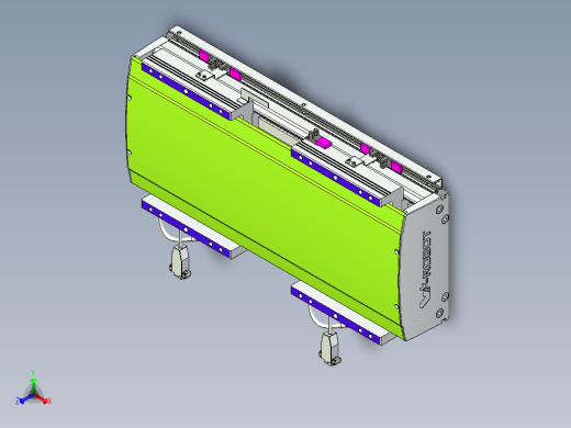 威洛博VL系列3d模型模组2VL22H2Y-S100正等轴测缩略图
