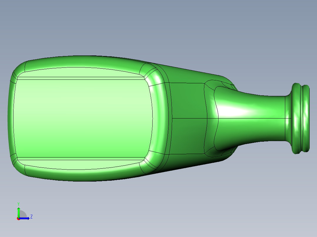 迷你洒水壶 办公室浇花迷你壶左视图