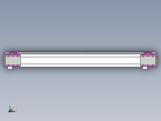 威洛博LC系列3d模型模组2LC14S1Y-S1200前视缩略图