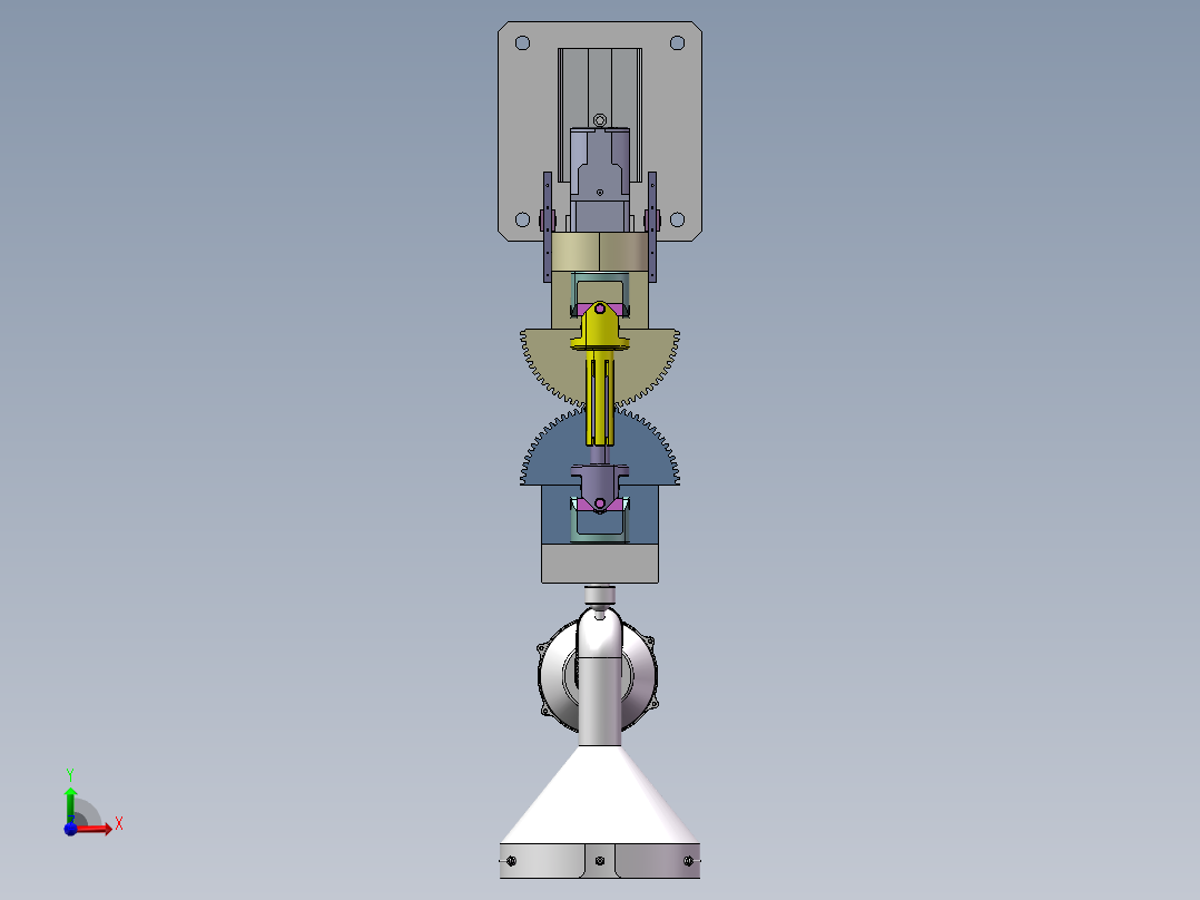 废气回收装置sw16前视图