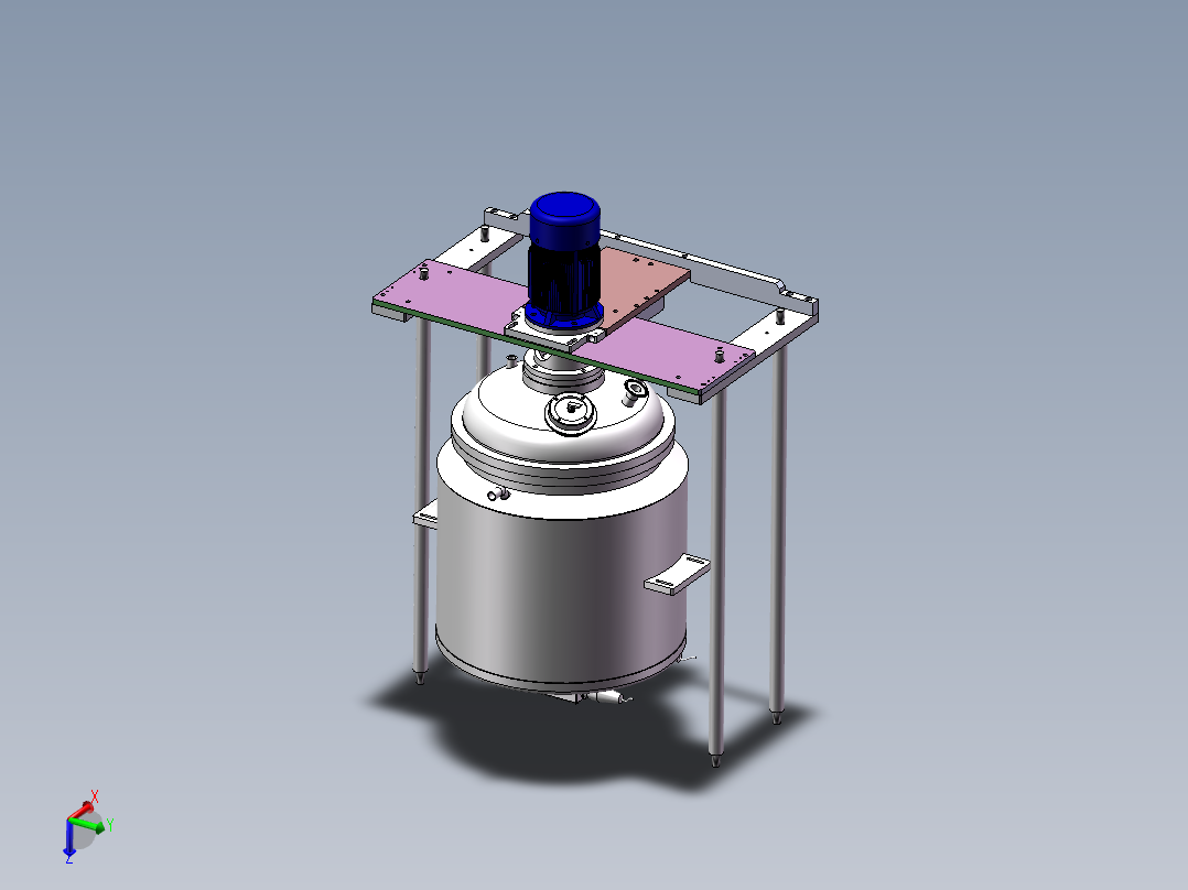 真空加热搅拌罐