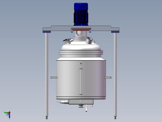 真空加热搅拌罐右视缩略图