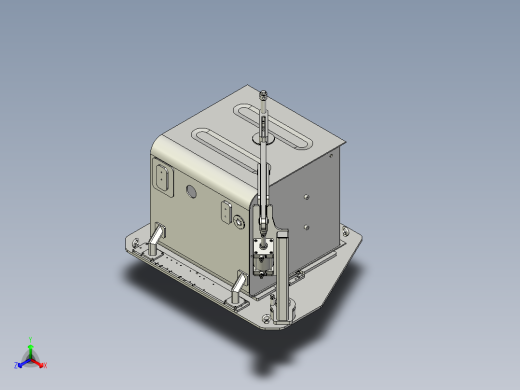挖掘机油箱焊接工装