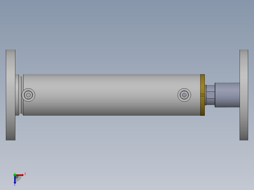 焊接式液压缸80x50x322-mm-1.snapshot.1俯视图