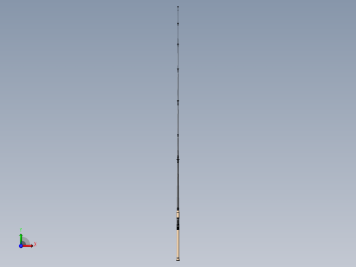 钓鱼竿(4)前视缩略图