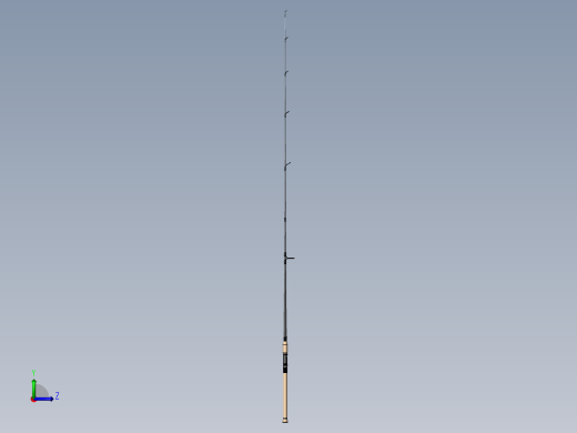 钓鱼竿(4)左视缩略图