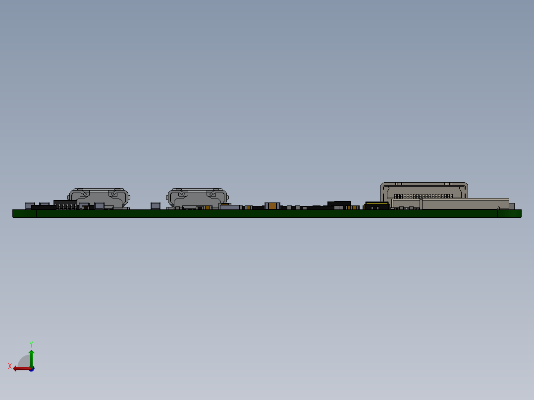 树莓派(22)后视图