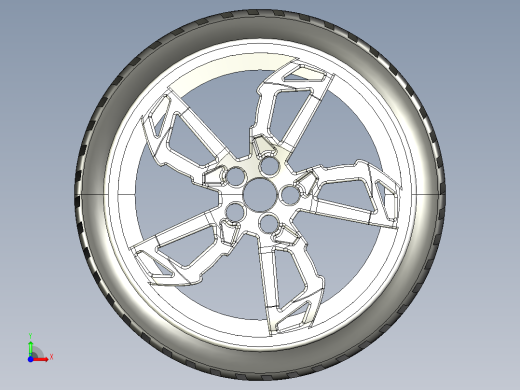 轮毂、轮胎(22)前视缩略图