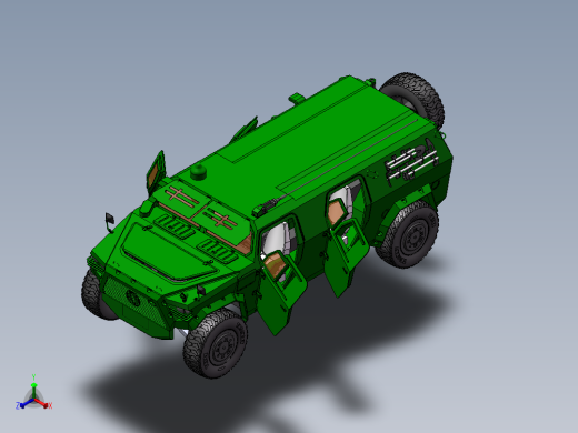 东风猛士CTL181正等轴测缩略图
