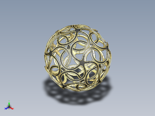 B3004638-复杂的球形图案几何