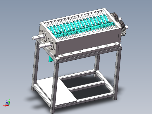 粉碎机带侧边漏斗