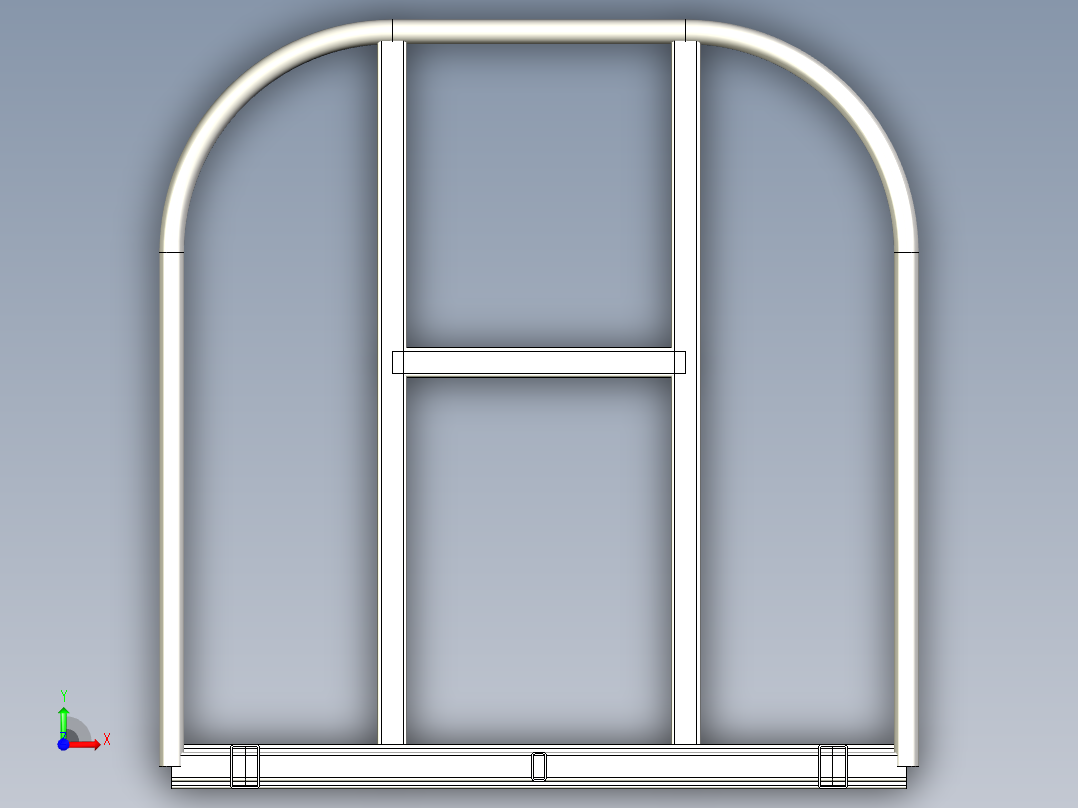 底盘车氢前视图