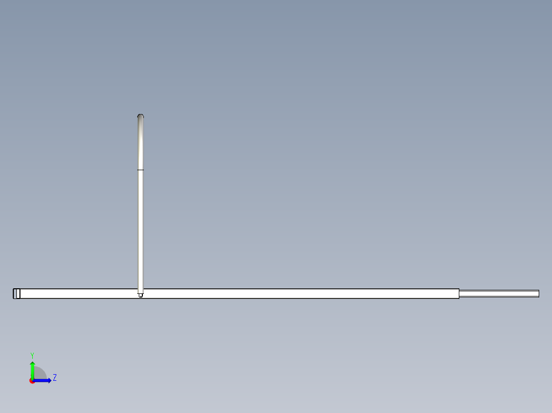 底盘车氢左视图