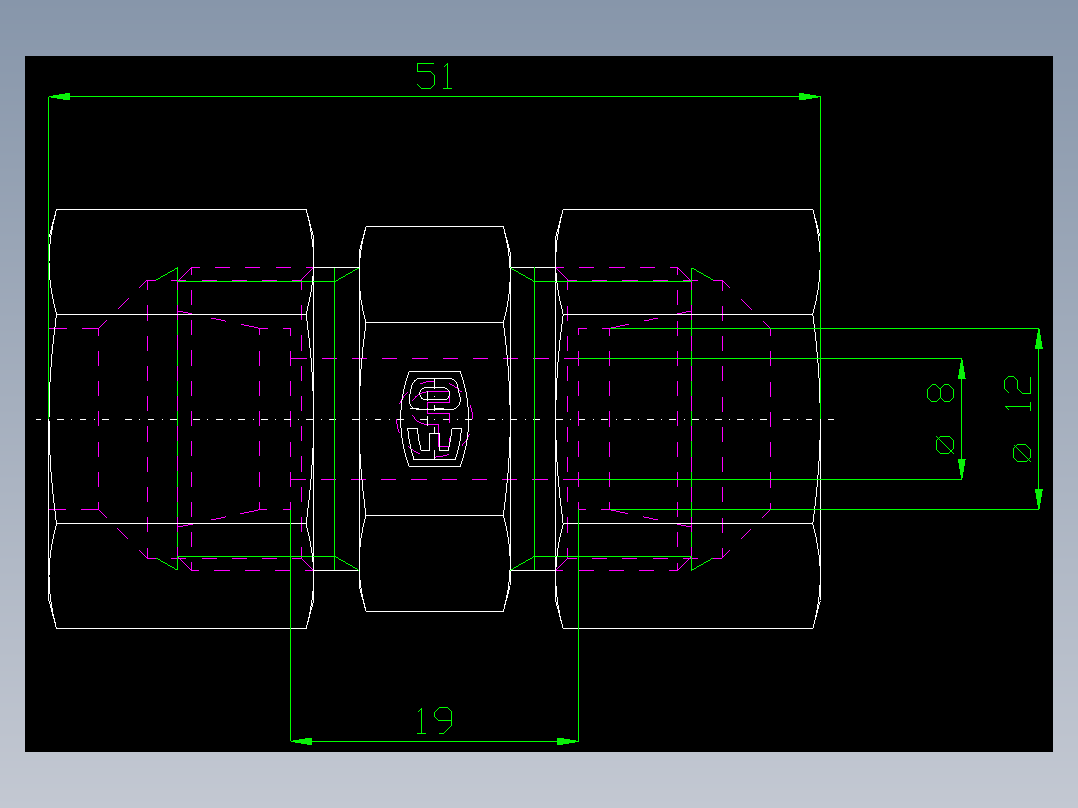 PARKER管接头EO Union G12SMS_front