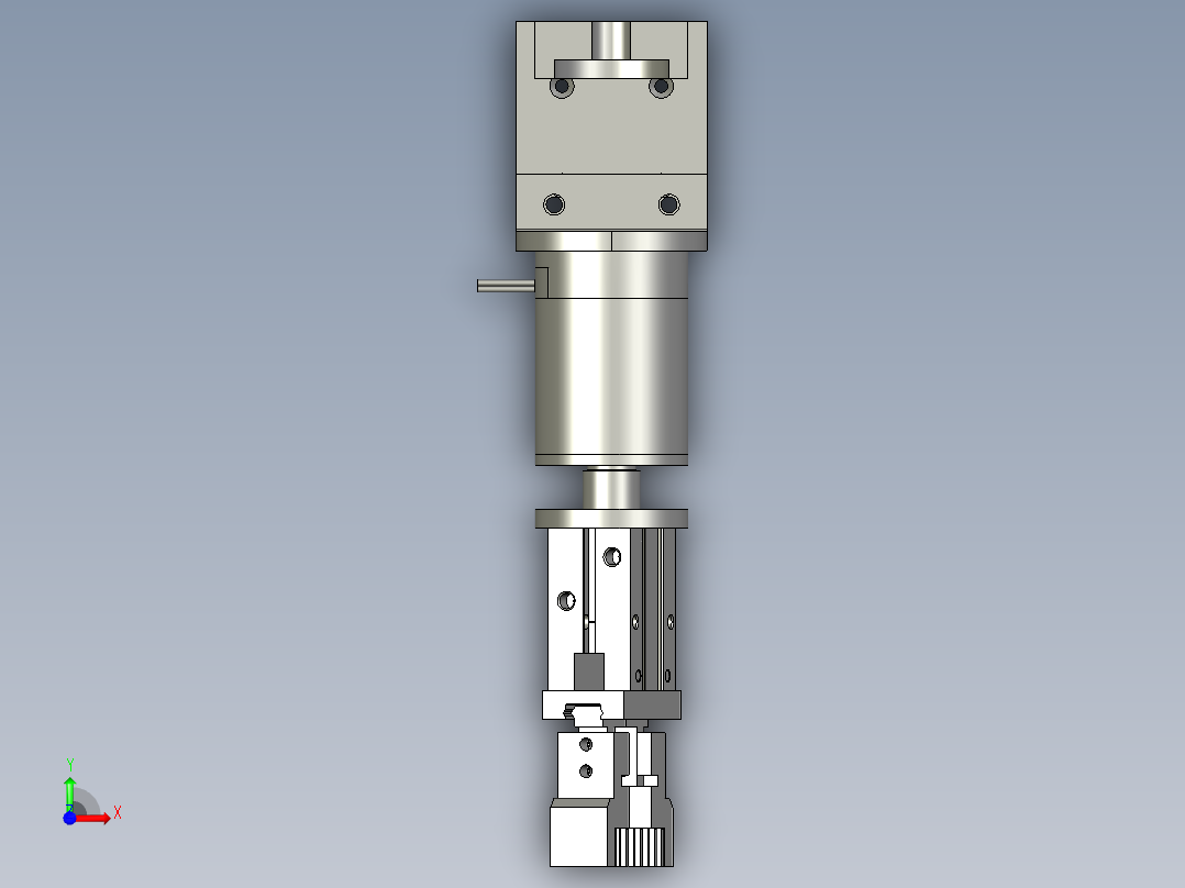 SLZZ-01D-B-00-旋钮组前视图