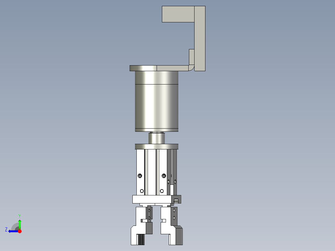 SLZZ-01D-B-00-旋钮组右视图