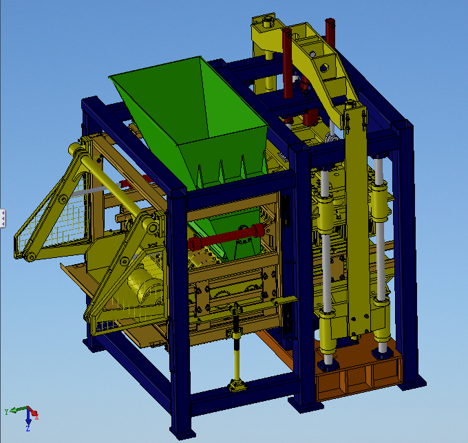 全自动制砖机械QT10-1