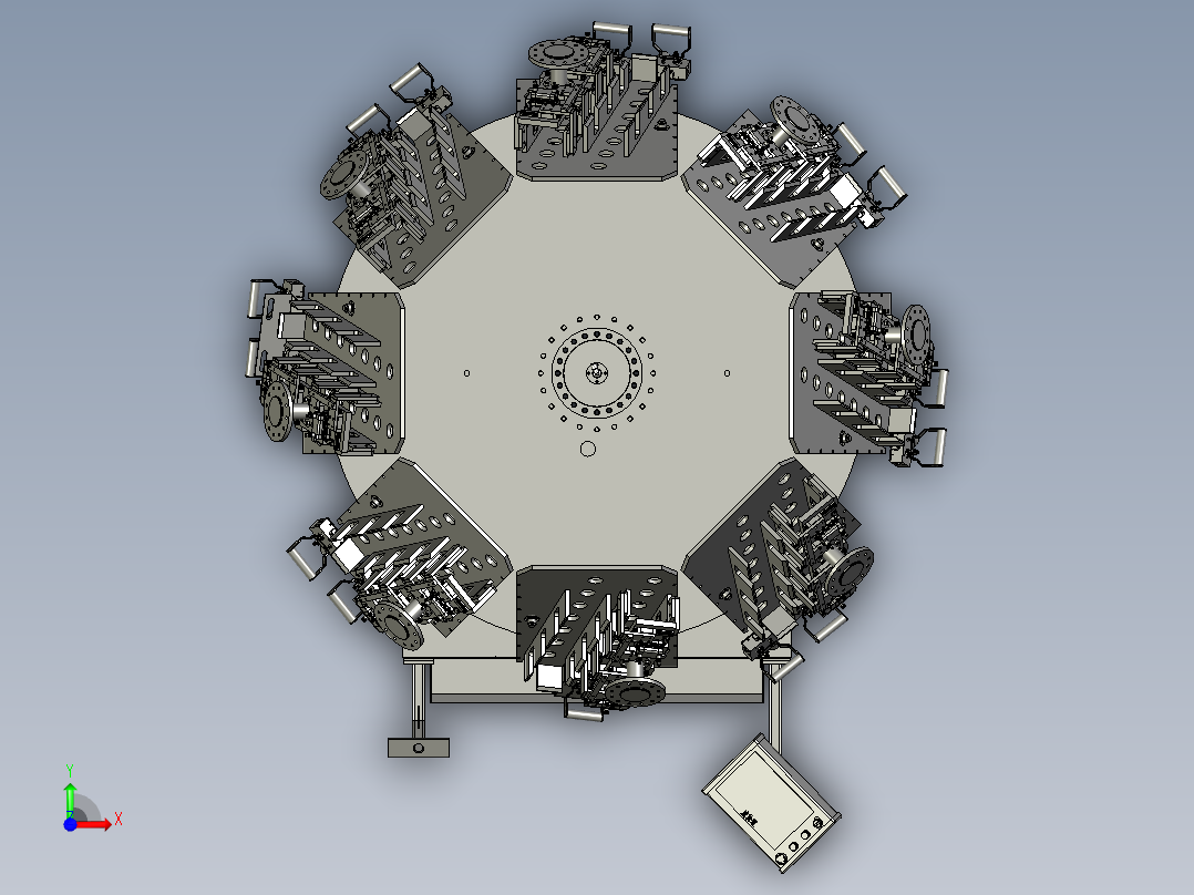 32DE-G04-10循环灌蜡机前视图