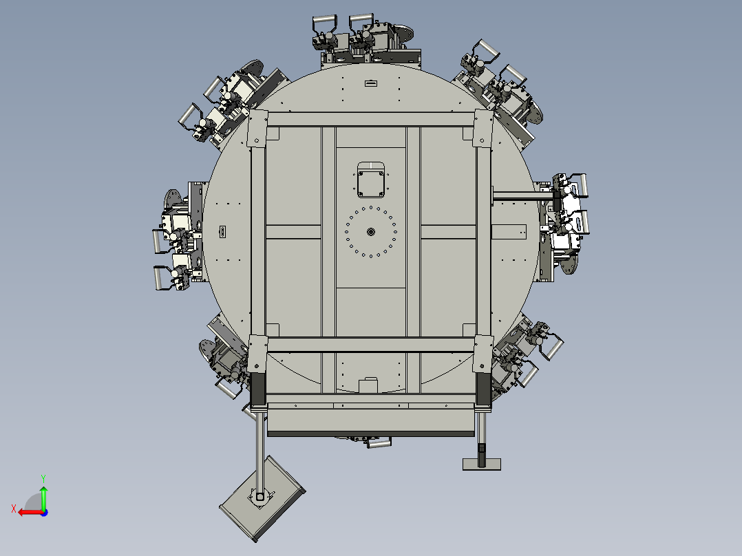32DE-G04-10循环灌蜡机后视图