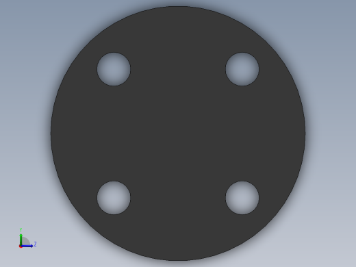 FLANGE-BLIND_DN15_PN10_U-PVC左视缩略图