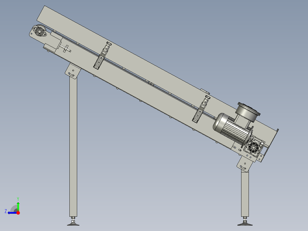 y05-白河-延安-延安-小药理料前斜皮带一-Y右视图
