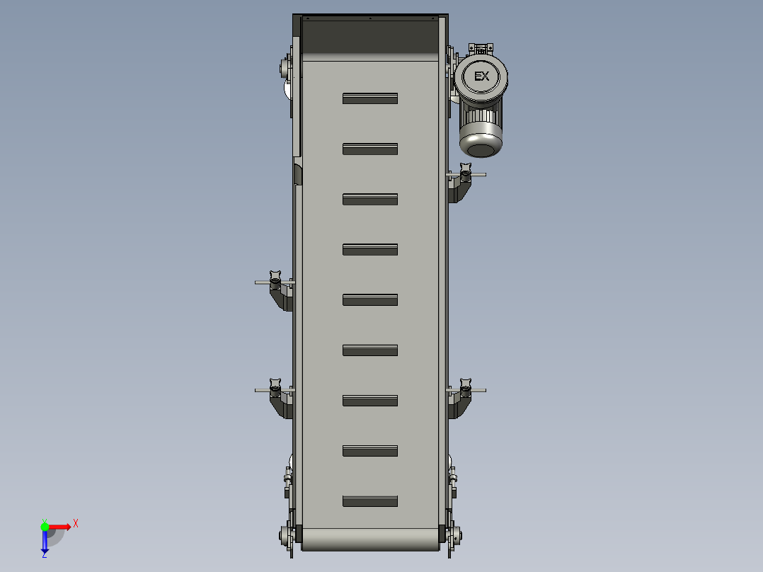 y05-白河-延安-延安-小药理料前斜皮带一-Y俯视图