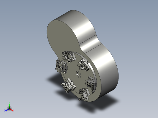 旋转式检测工作台