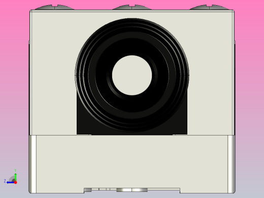 YBLX-ME8111行程开关三维模型202011右视缩略图