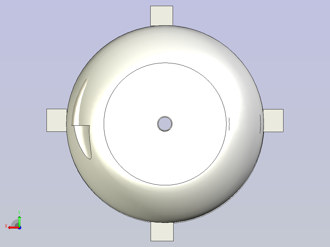 贴壁盘管反应器后视图